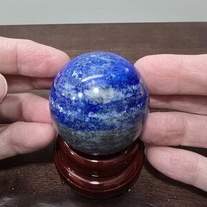 Lapis Lazuli Crystal Sphere #E